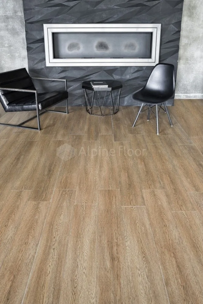 Подложка Alpine Floor Intense SPC Кварцвинил Бурый лес ECO 9-3