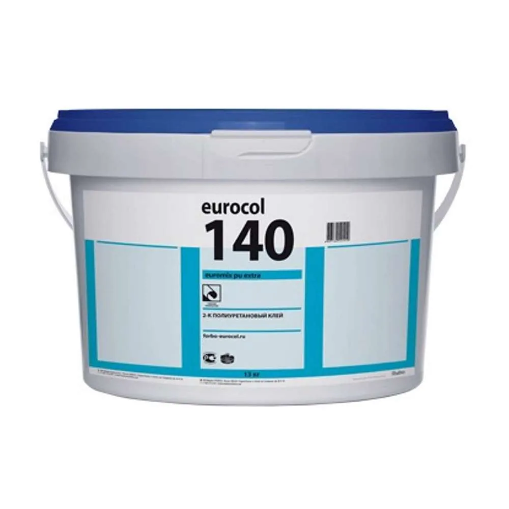 Клей для кварцвинила и ПВХ-плитки Forbo 140 Euromix PU Pro(9.2кг) eurocol eurocol 140