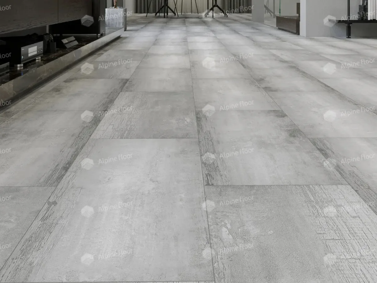 Клеевая кварцвиниловая плитка LVT Alpine Floor Light Stone Корнуолл ECO 15-1