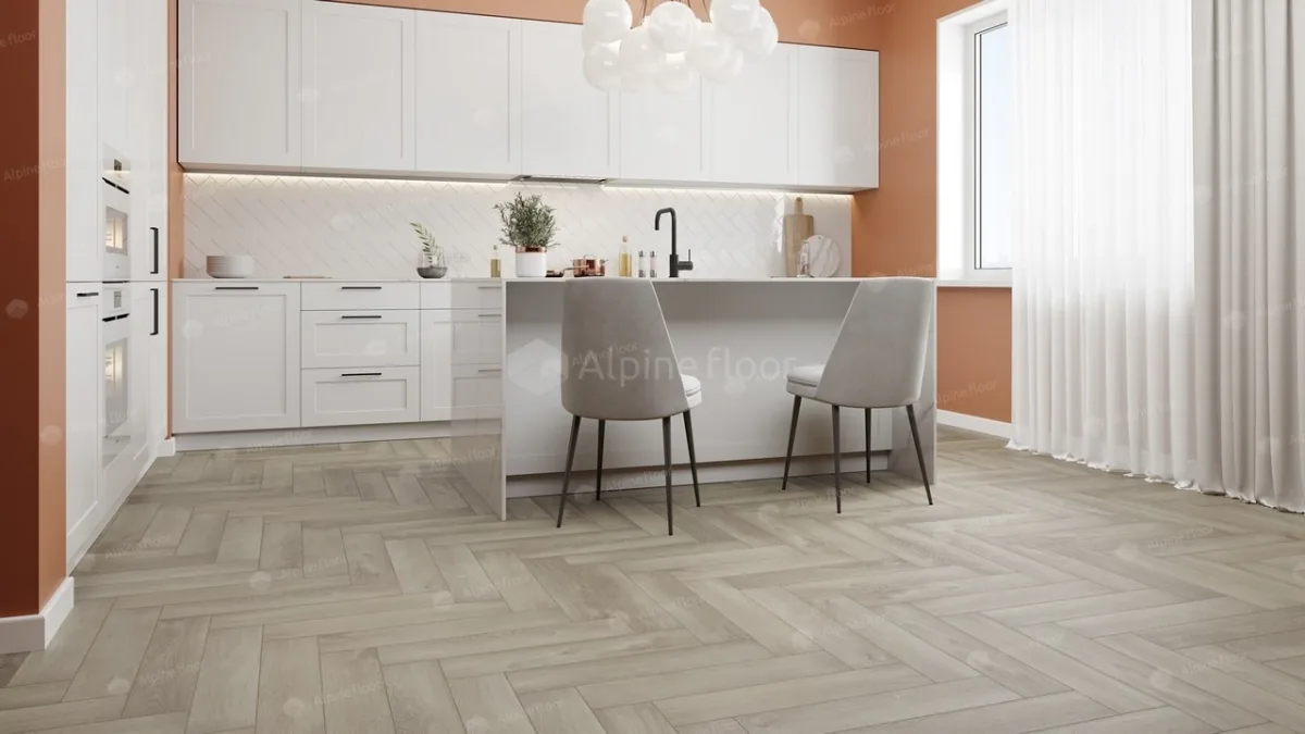 Кварцвиниловая плитка Alpine Floor Parquet Light Дуб фантазия есо 13-1