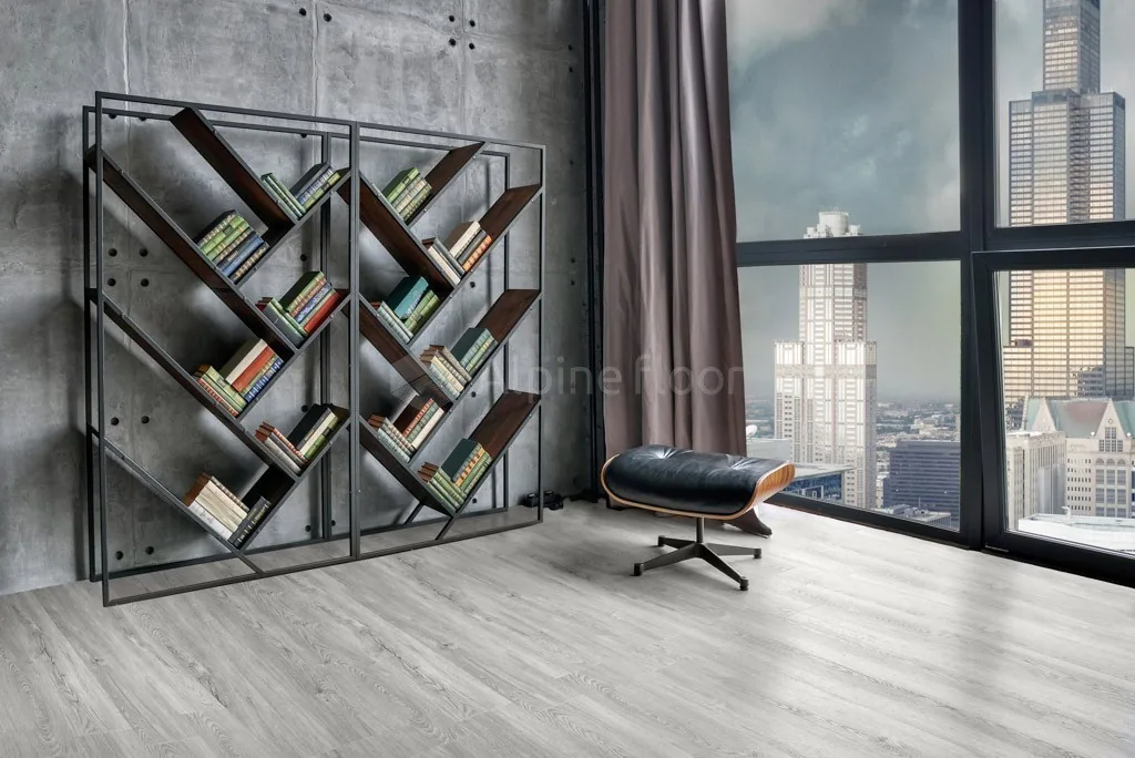 Кварцвиниловая плитка Alpine Floor Sequoia SPC Секвойя Снежная ЕСО 6-8 — фото 2