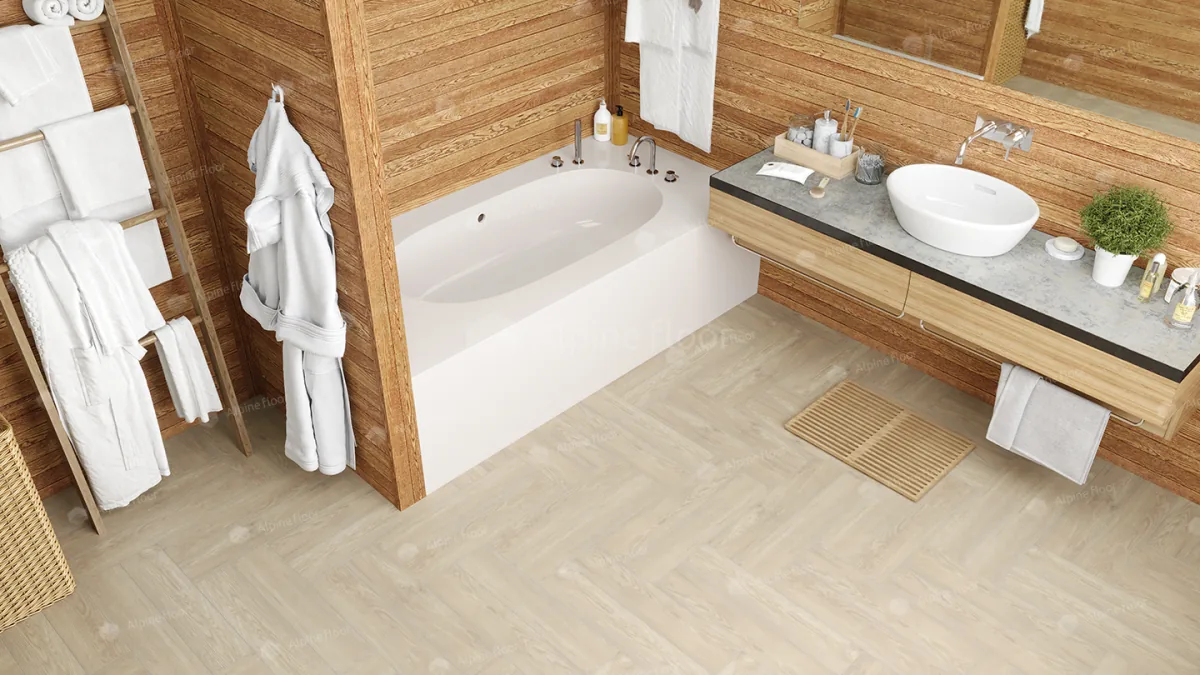 Клеевая кварцвиниловая плитка LVT Alpine Floor Parquet Дуб Адара ECO 16-14