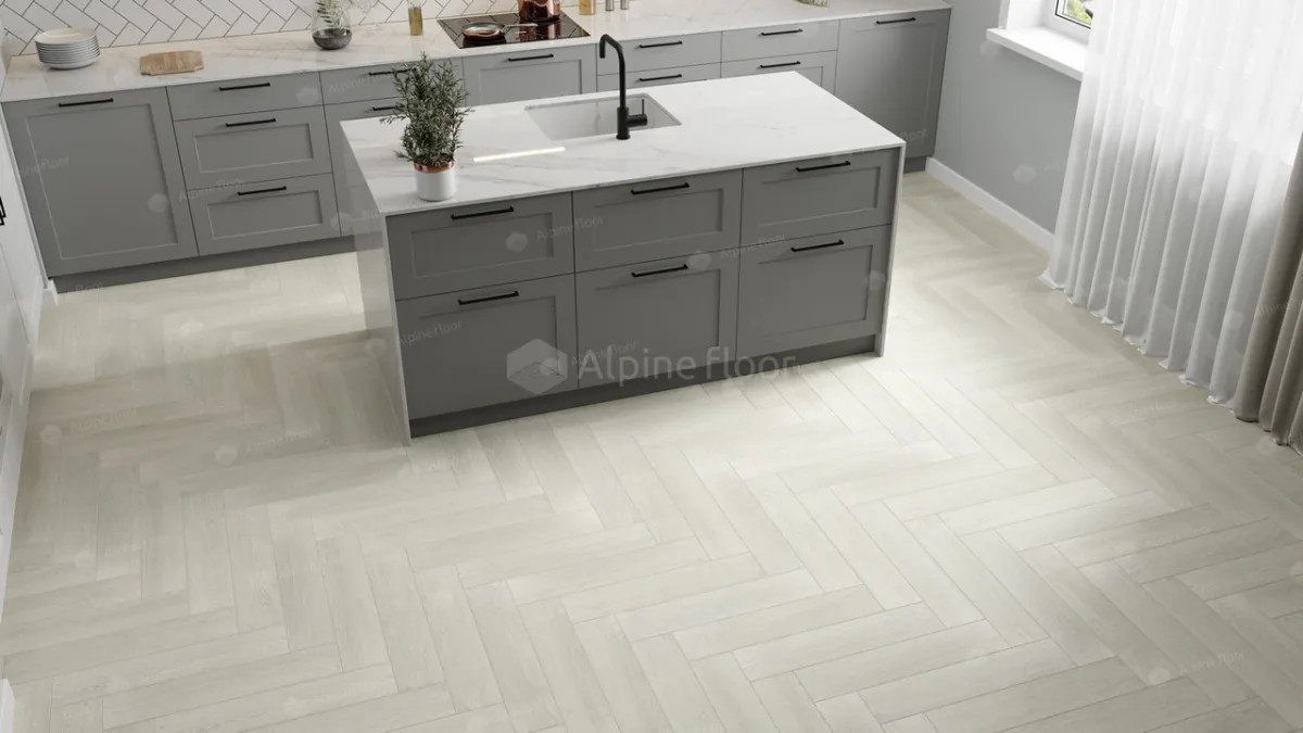 Клеевая кварцвиниловая плитка LVT Alpine Floor Parquet 16-6 Зимний Лес ECO ECO 16-6 — фото 3