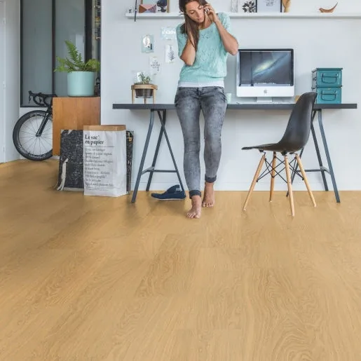 Кварцвиниловая плитка Quick-Step Дуб чистый медовый ALPHA VINYL Bloom AVMPU40098 — фото 3