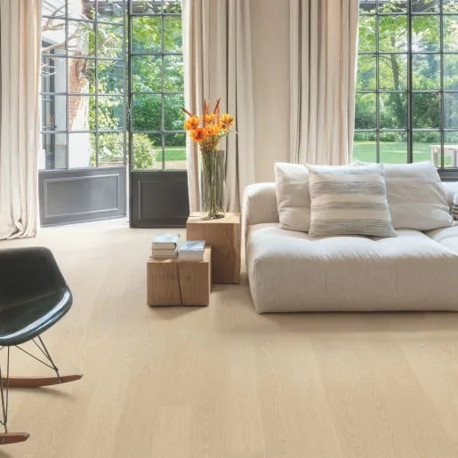 Кварцвиниловая плитка Quick-Step Дуб молочный ALPHA VINYL Blos AVSPU40277