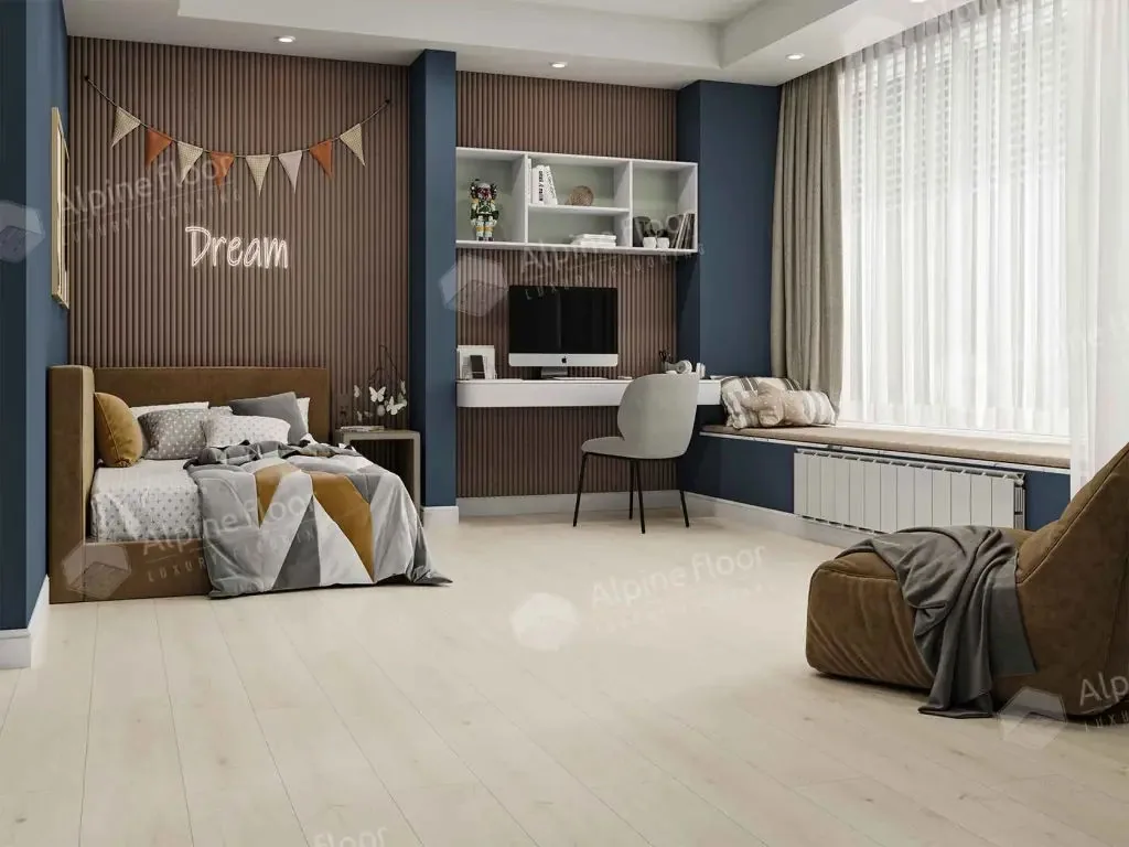Клеевая кварцвиниловая плитка LVT Alpine Floor Гиперион ECO 11-2502