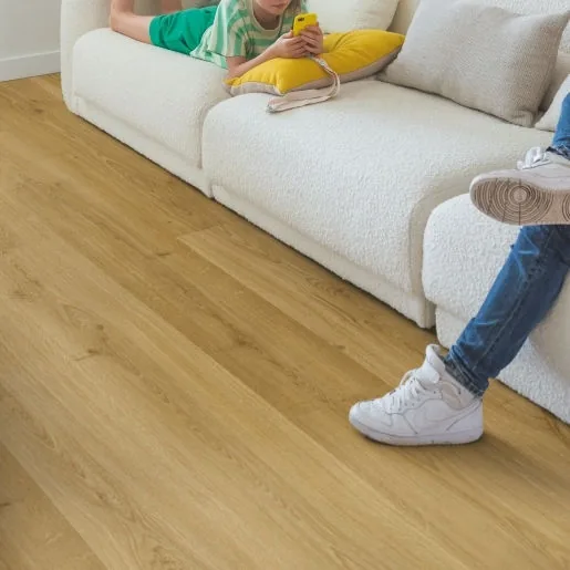 Кварцвиниловая плитка Quick-Step Дуб эко дымчатый ALPHA VINYL Bloom AVMPU40238 — фото 3