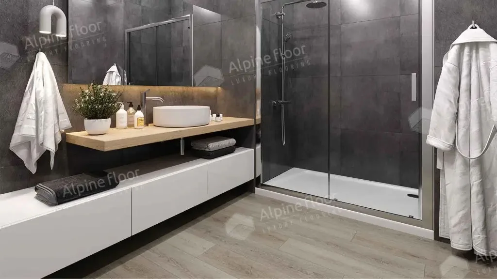 Клеевая кварцвиниловая плитка LVT Alpine Floor Мета ECO 11-2702