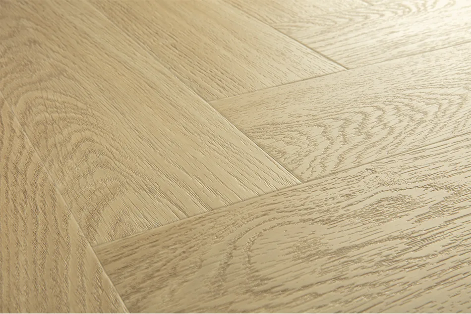 Клеевая кварцвиниловая плитка LVT Quick-Step Дуб безмятежный натуральный светлый Pristine SGHBC20331