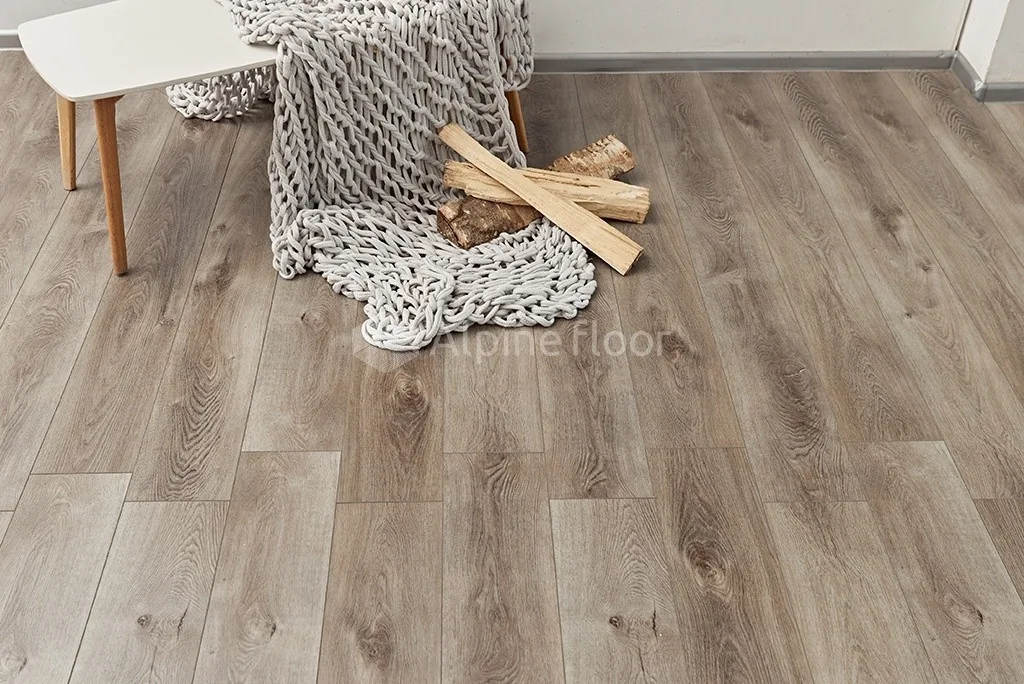 Подложка Alpine Floor Premium XL Инженерный кварцвинил Дуб Грей Дождливый ECO 7-4