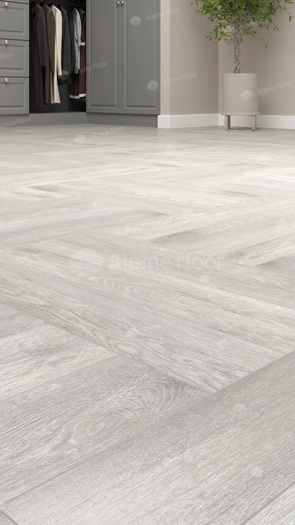 Клеевая кварцвиниловая плитка LVT Alpine Floor Parquet Дуб Полис ECO 16-21