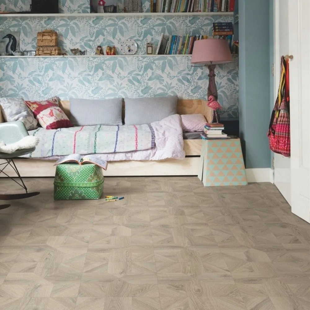 Ламинат Quick-Step Impressive Patterns Ultra Дуб серый теплый брашированный IPU4141