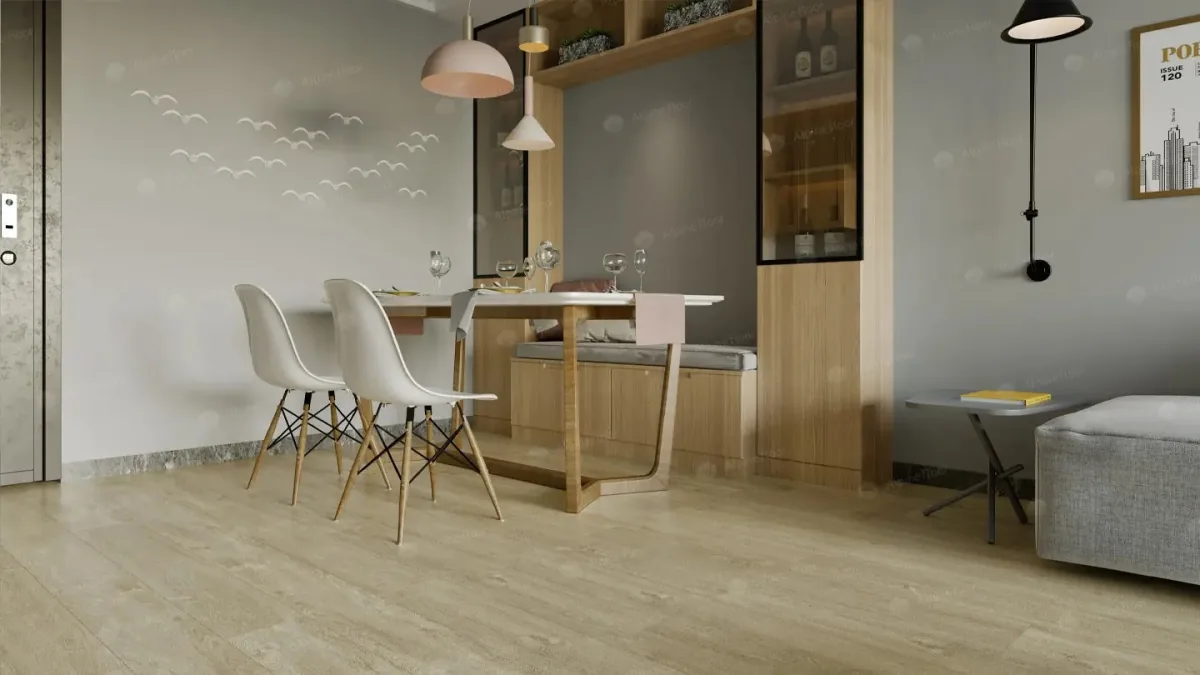 Клеевая кварцвиниловая плитка LVT Alpine Floor Сонома ECO 11-302
