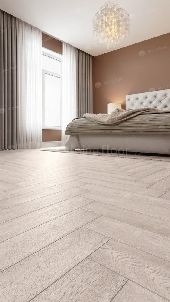 Клеевая кварцвиниловая плитка LVT Alpine Floor Parquet 16-9 Голубой Лес ECO ECO 16-9 — фото 3