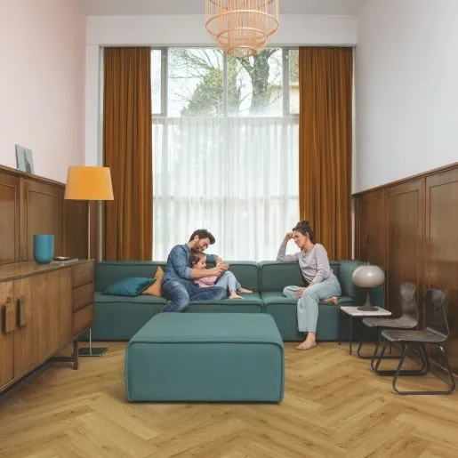 Кварцвиниловая плитка Quick-Step Дуб эко дымчатый ALPHA VINYL Ciro AVHBU40363 — фото 2