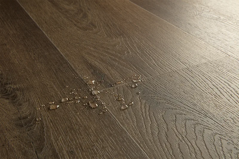 Клеевая кварцвиниловая плитка LVT Quick-Step Дуб льняной темно-коричневый Fuse SGMPC20330