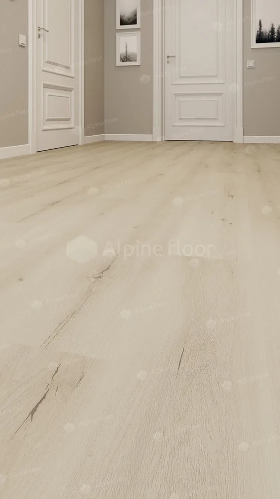 Кварцвиниловая плитка Alpine Floor Solo SPC Кварцвинил Ададжио ЕСО 14-4