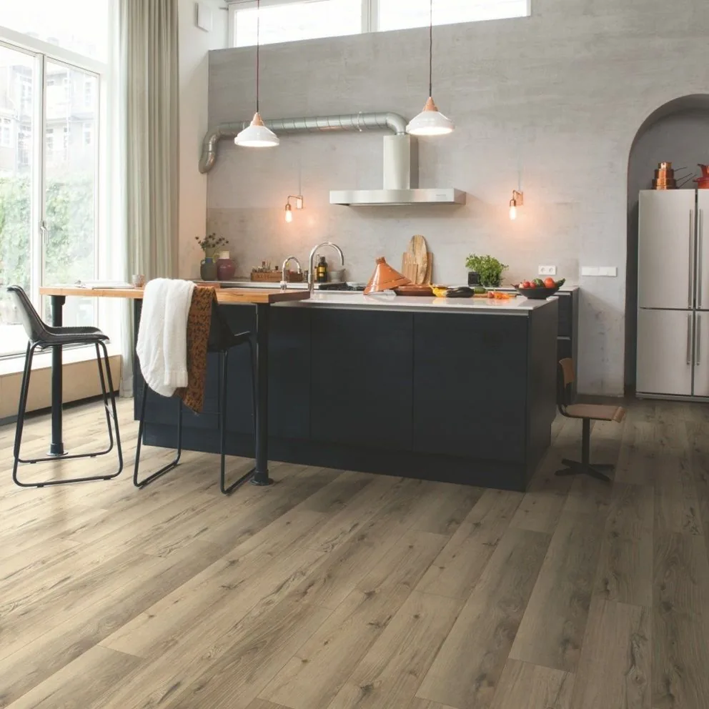 Кварцвиниловая плитка Quick-Step Дуб натуральный темный ASPC20247 — фото 2