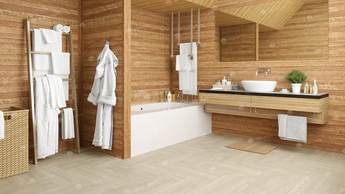 Клеевая кварцвиниловая плитка LVT Alpine Floor Parquet Дуб Адара ECO 16-14