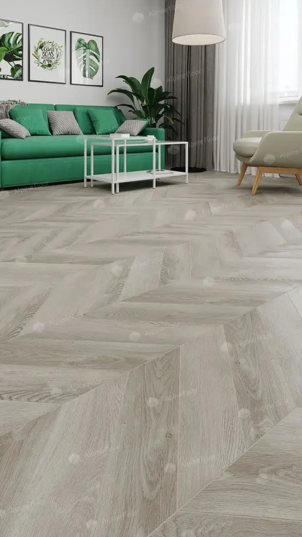 Кварцвиниловая плитка Alpine Floor Chevron Дуб фантазия ECO 18-1 MC