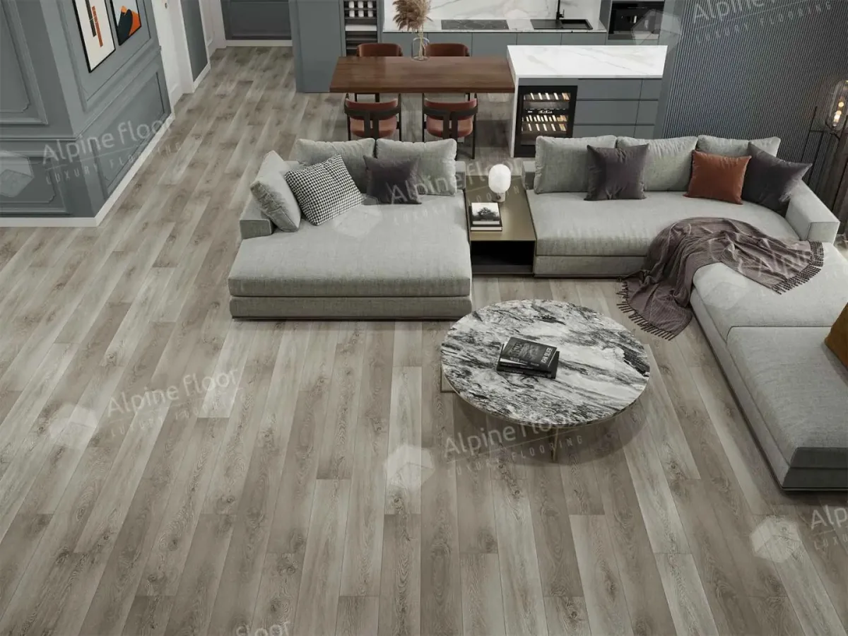 Клеевая кварцвиниловая плитка LVT Alpine Floor Квебек ECO 11-1302 — фото 2