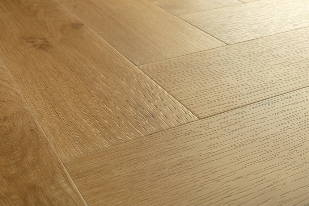 Клеевая кварцвиниловая плитка LVT Quick-Step Мoрской бpиз теплый медoвый Pristine SGHBC20327