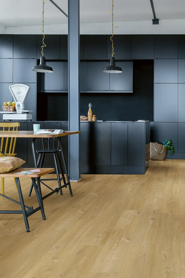 Клеевая кварцвиниловая плитка LVT Quick-Step Дуб льняной средний натуральный Fuse SGMPC20329 — фото 5