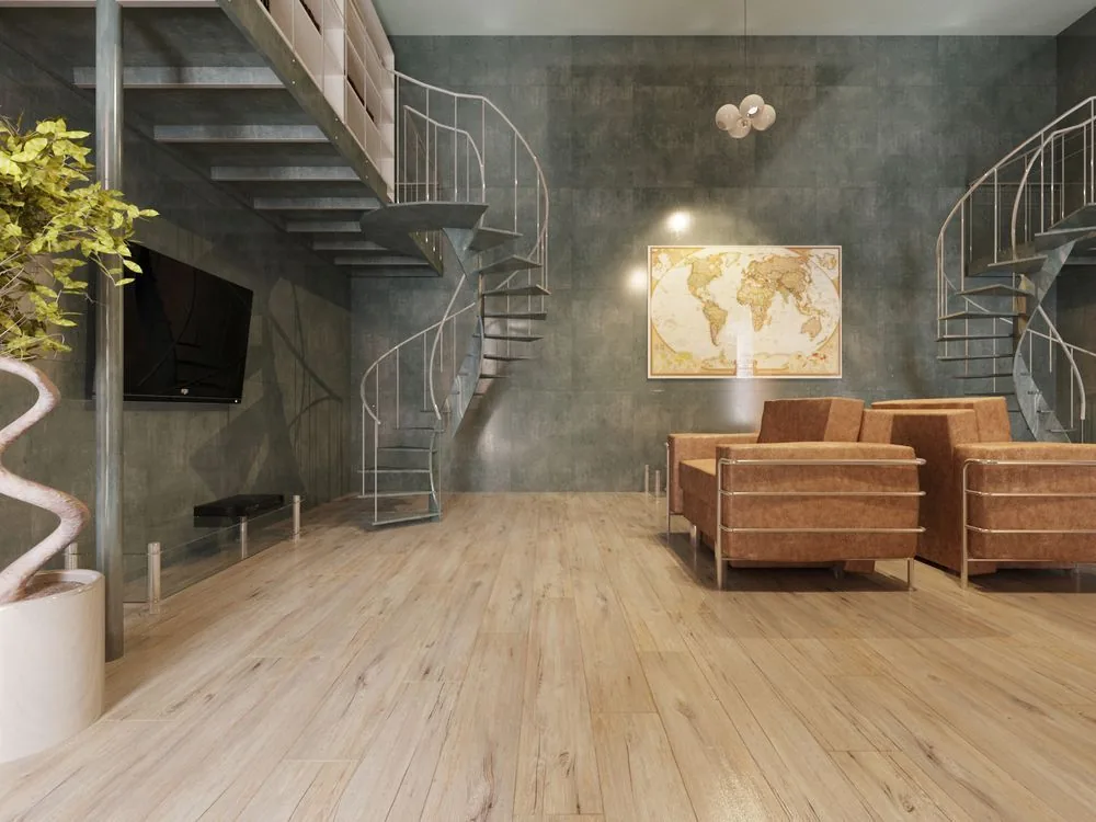 Кварцвиниловая плитка Art East House Дуб Бруно AW 1405 — фото 4