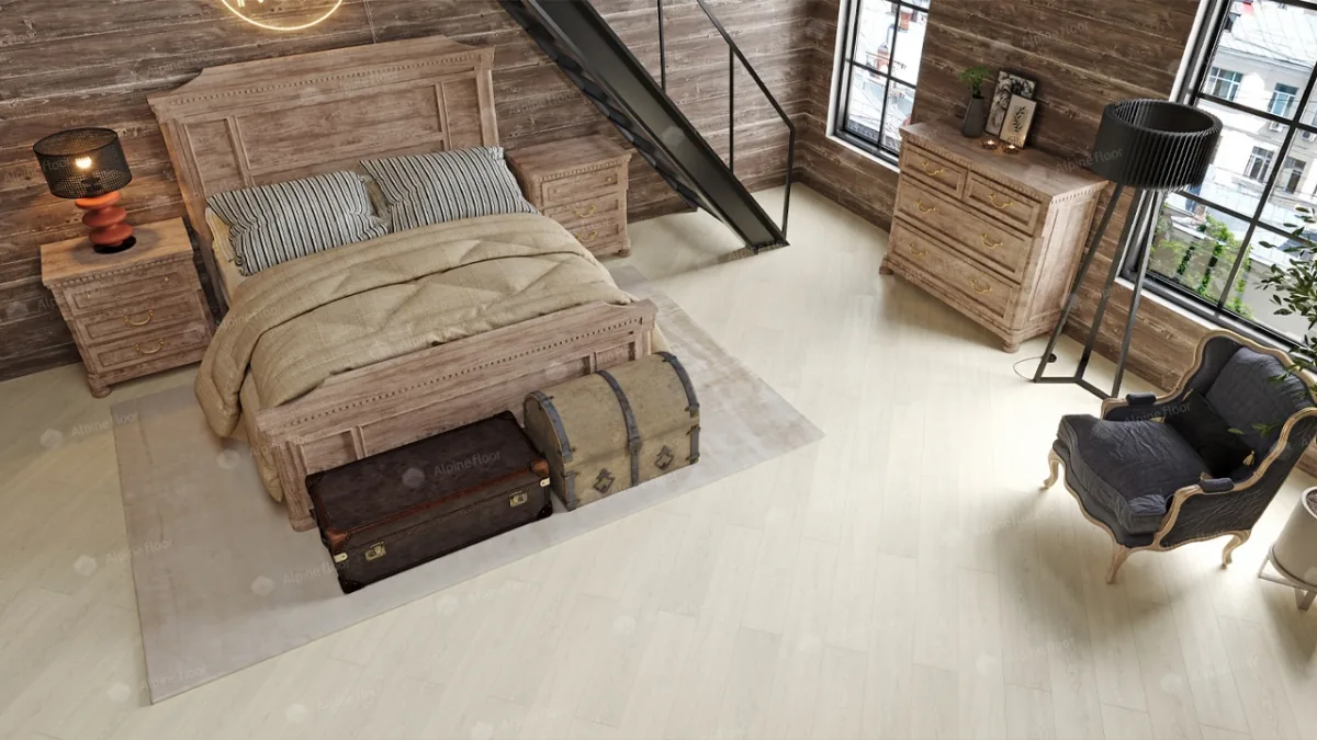 Кварцвиниловая плитка Alpine Floor Classic SPC Дуб Арктик ЕСО 134-7