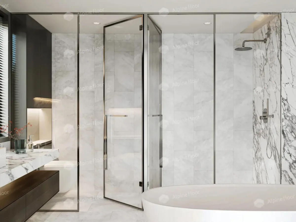 Клеевая кварцвиниловая плитка LVT Alpine Floor Light Stone Чили ECO 15-5