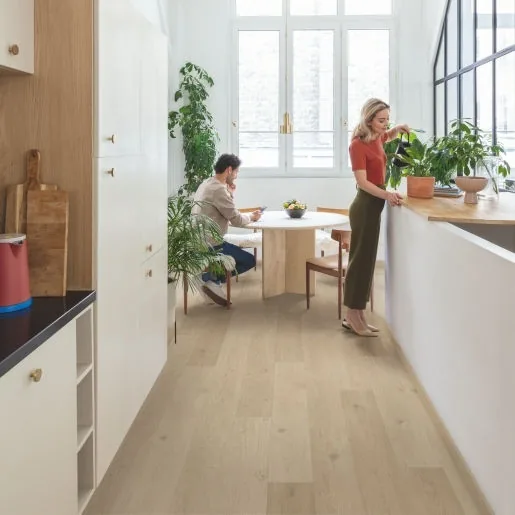 Кварцвиниловая плитка Quick-Step Дуб береговой песчаный ALPHA VINYL Blos base AVSPT40322 — фото 2