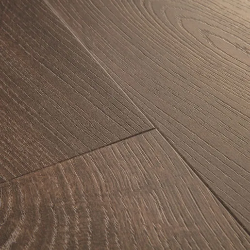 Кварцвиниловая плитка Quick-Step Дуб осенний шоколадный ALPHA VINYL Bloom AVMPU40199