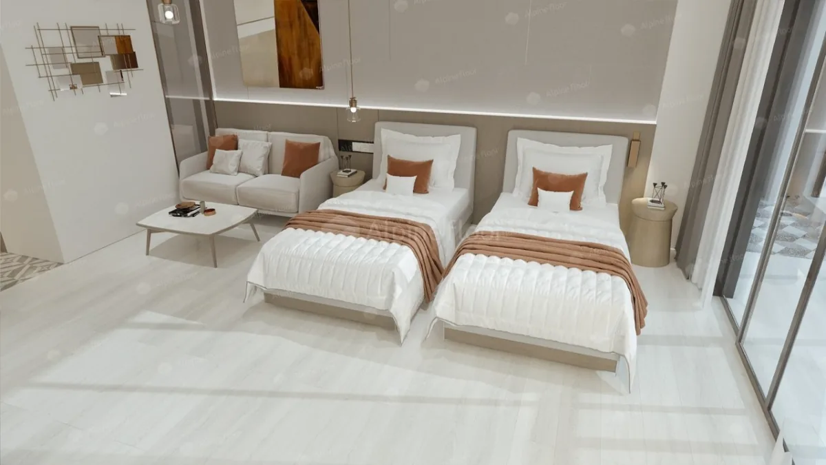 Подложка Alpine Floor Intense SPC Кварцвинил Белый лес ECO 9-9