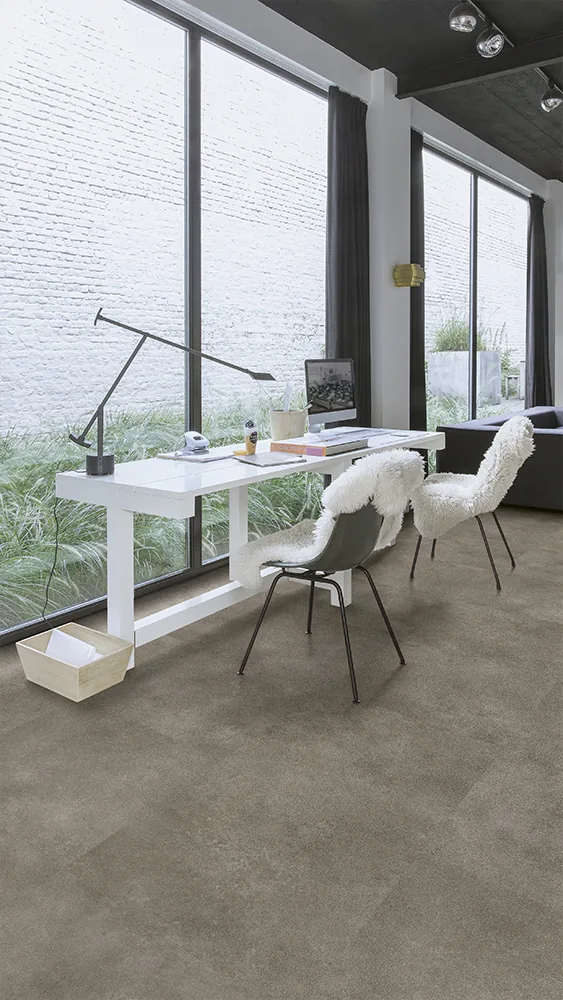 Клеевая кварцвиниловая плитка LVT Quick-Step Цемент антрацитовый Blush SGTC20310