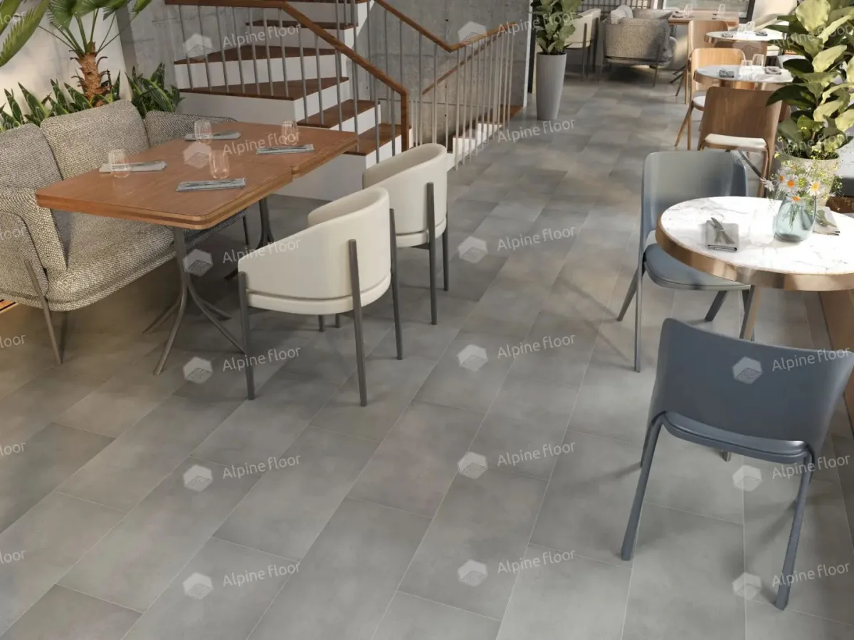 Клеевая кварцвиниловая плитка LVT Alpine Floor Light Stone Бристоль ECO 15-10