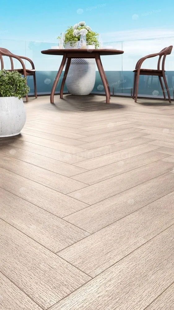 Клеевая кварцвиниловая плитка LVT Alpine Floor Parquet 16-10 Макадамия ECO ECO 16-10 — фото 3