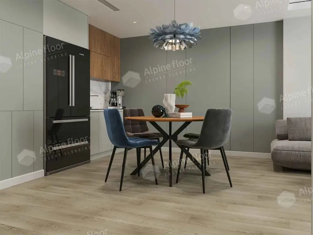 Клеевая кварцвиниловая плитка LVT Alpine Floor Шварцевальд ECO 11-1802 — фото 3