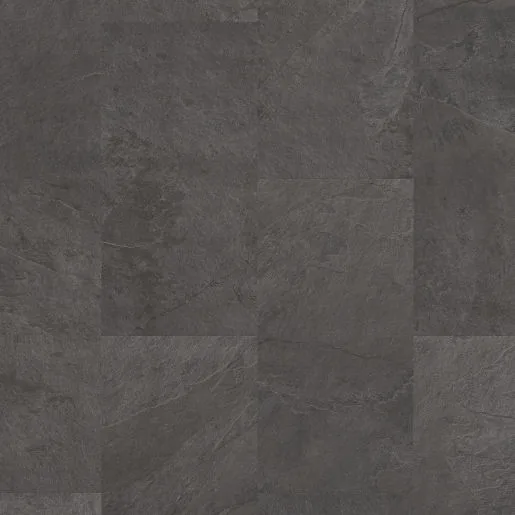 Кварцвиниловая плитка Quick-Step Сланец черный ALPHA VINYL Oro AVSTU40035 — фото 1