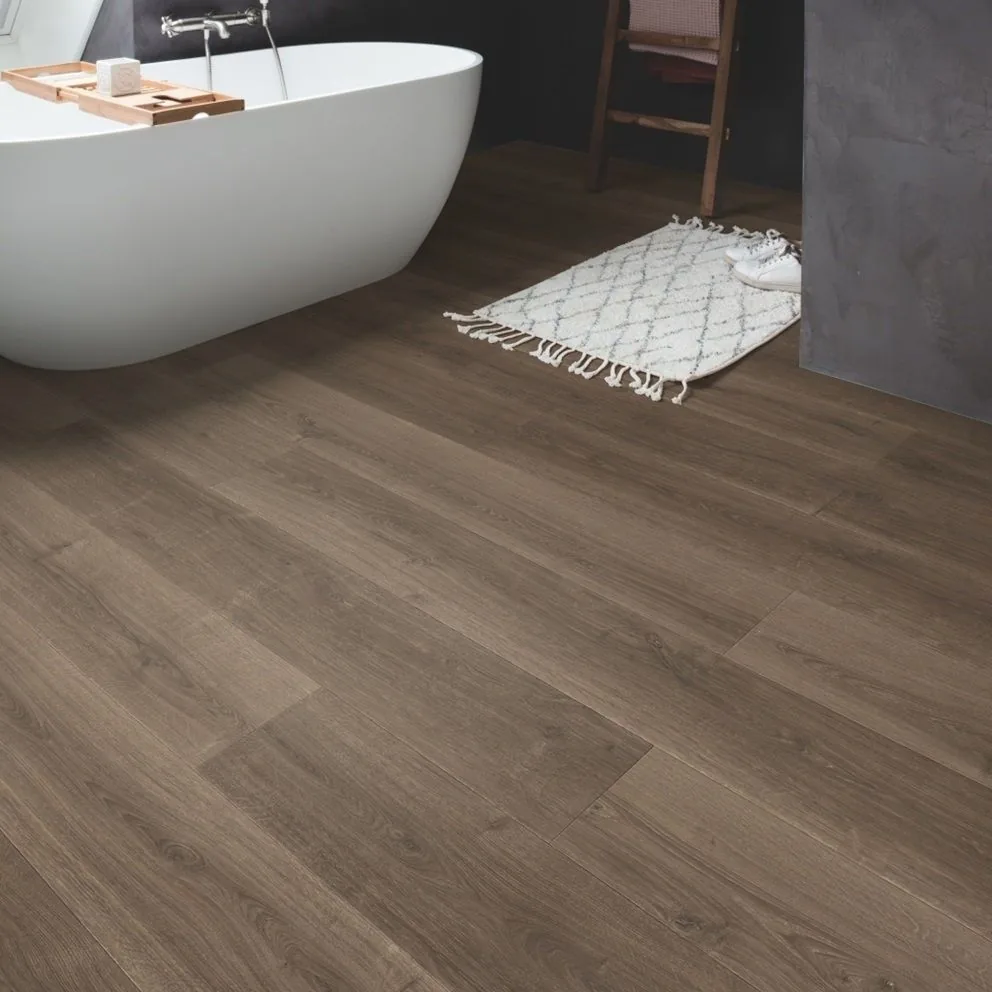 Ламинат Quick-Step Дуб коричневый брашированый SIU4766