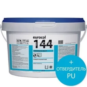 Клей для кварцвинила и ПВХ-плитки Forbo 144 Euromix PU(8.1кг) eurocol eurocol 144