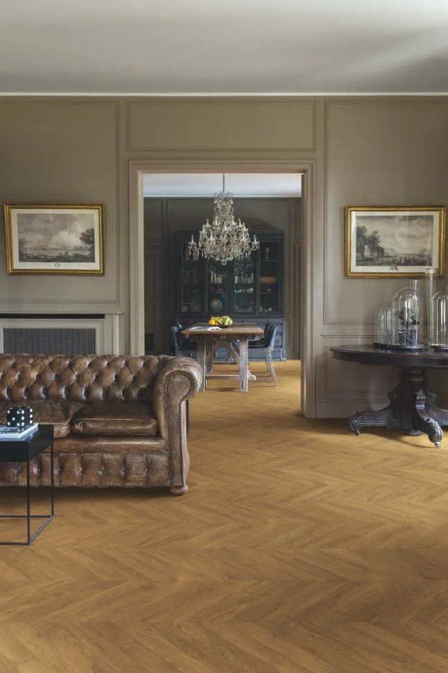 Ламинат Quick-Step Castle Ultra Дуб горчичный CAU4162