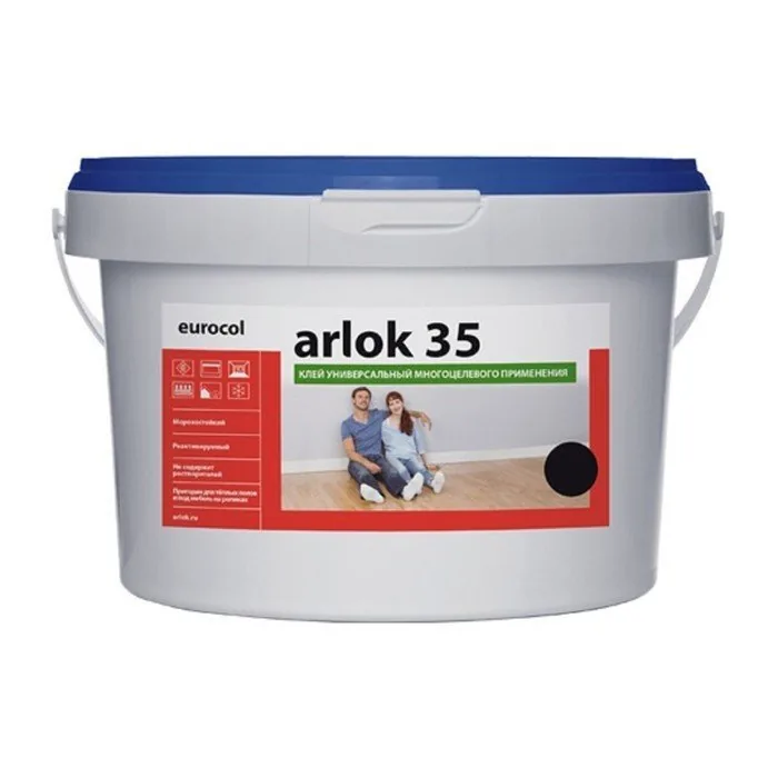 Клей для кварцвинила и ПВХ-плитки Arlok 35 - 1,3кг eurocol 35 eurocol Arlok 35