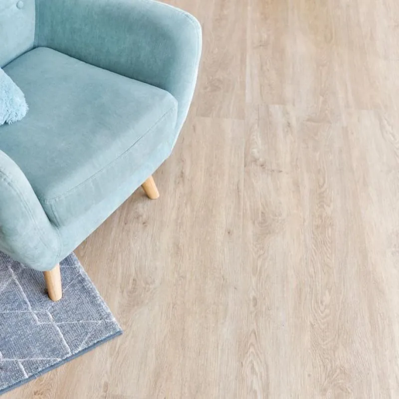 Клеевая кварцвиниловая плитка LVT Alpine Floor Ultra Дуб кремовый ECO 5-23
