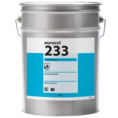Клей для кварцвинила и ПВХ-плитки Forbo 233 Eurosol Contact(10кг) eurocol eurocol 233