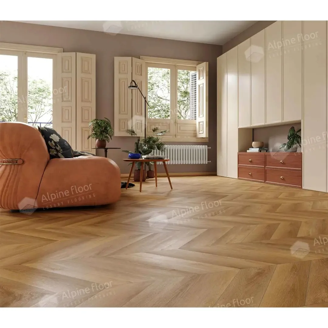 Кварцвиниловая плитка Alpine Floor Chevron Баварский лес ECO 18-18 MC