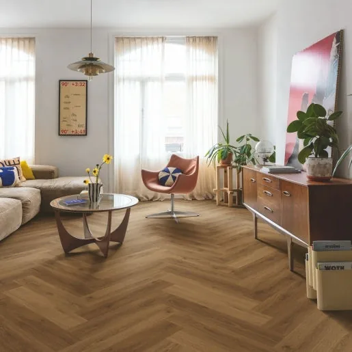 Кварцвиниловая плитка Quick-Step Эко карамельный ALPHA VINYL Ciro AVHBU40364