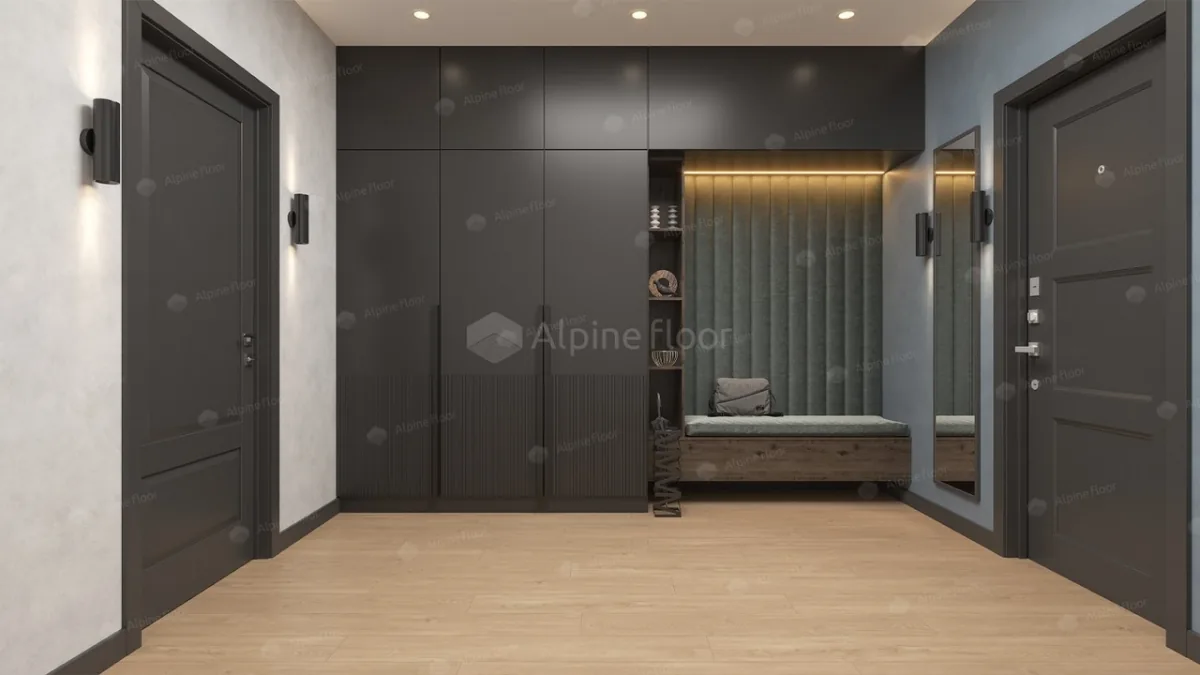 Кварцвиниловая плитка Alpine Floor Sequoia SPC Секвойя Натуральная ЕСО 6-9