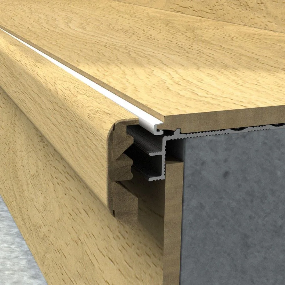 Аксессуар для пола Quick-Step Вспомогательный профиль отделки лестниц INCIZO