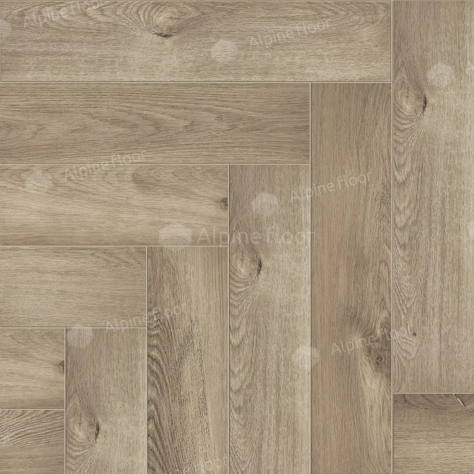 Кварцвиниловая плитка Alpine Floor Parquet Light Дуб натуральный отбеленный есо 13-5