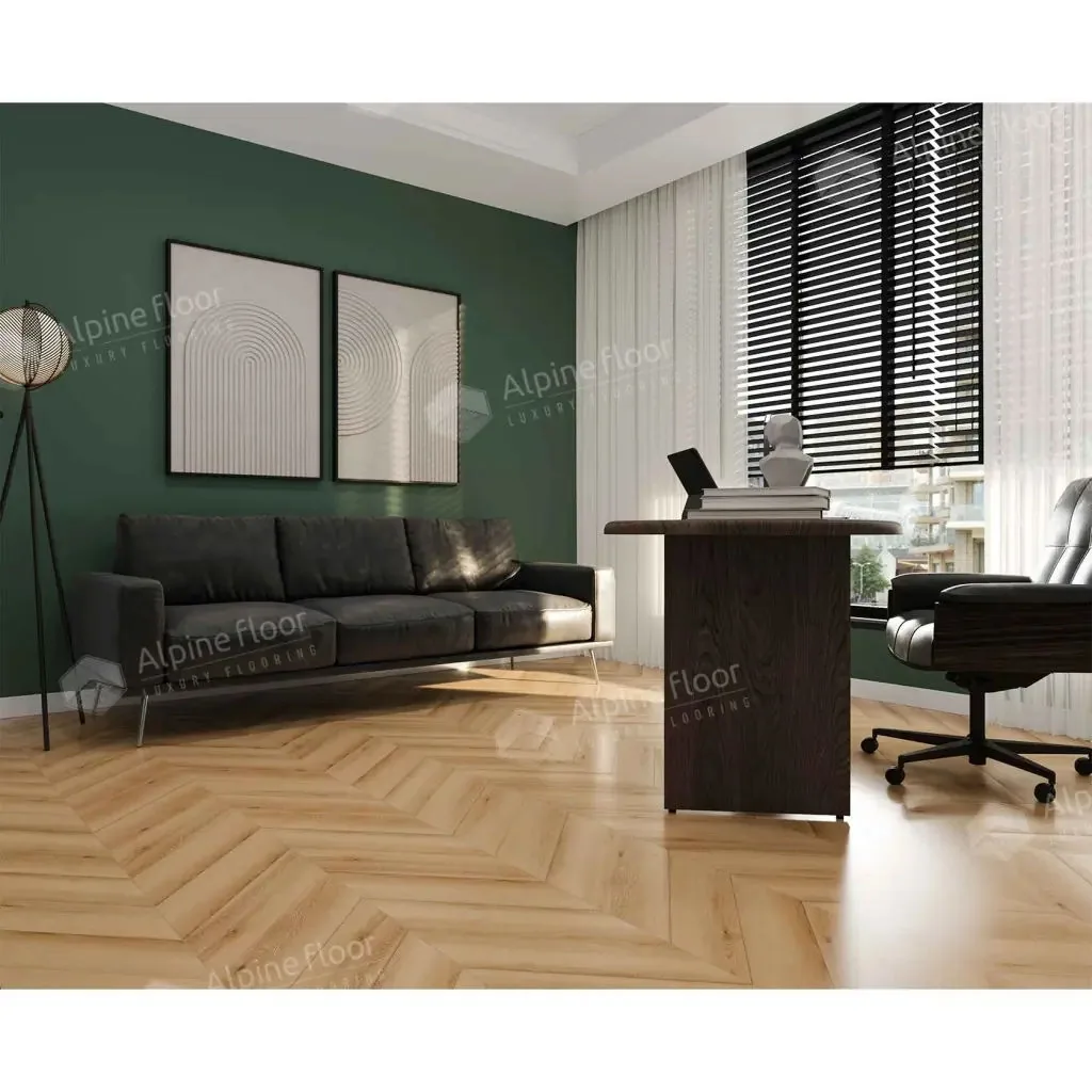 Кварцвиниловая плитка Alpine Floor Chevron Дуб Самерсет ECO 18-19 MC — фото 3